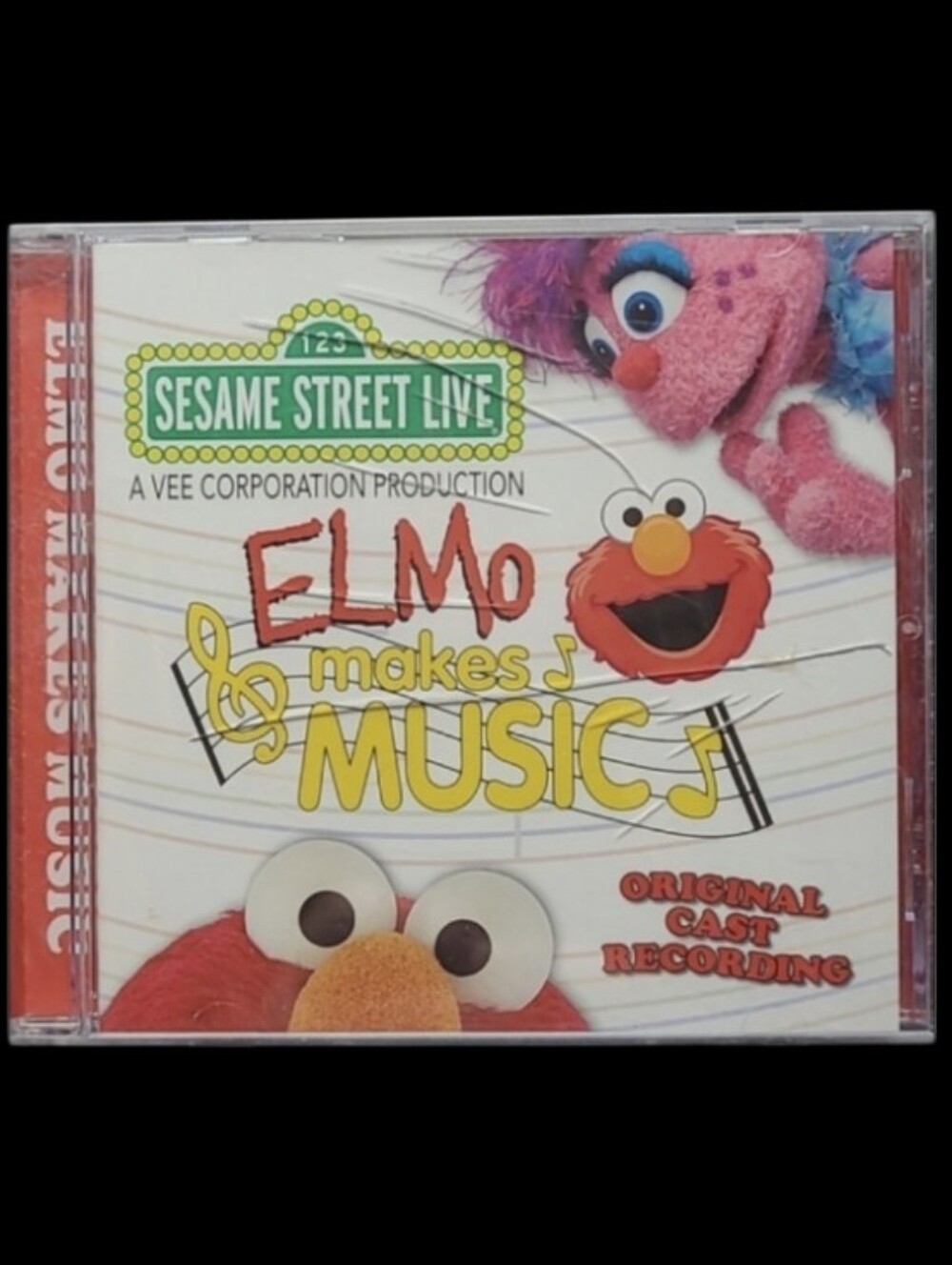 NEW SEALED 2011 SESAME STREET LIVE ELMO MAKES MUSIC ORIGINAL CAST RECORDINGS